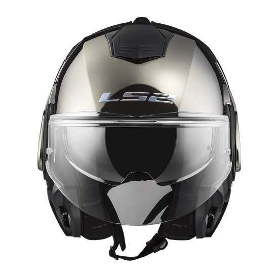 Helma LS2 FF399 VALIANT GLOSS CHROME