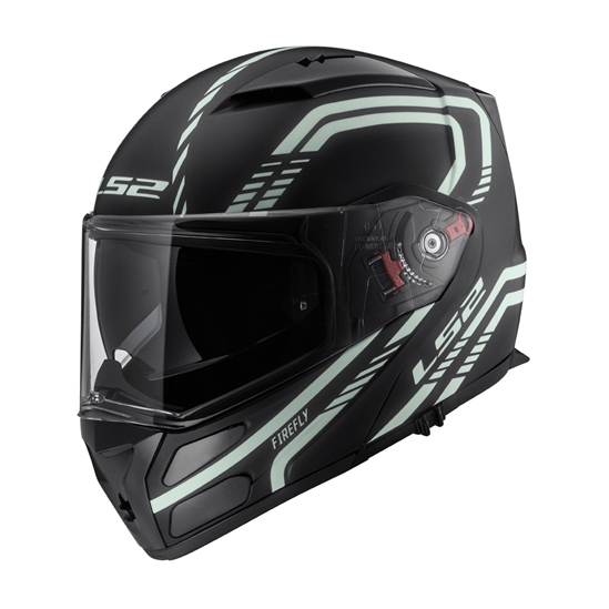 Helma Helma LS2 FF324 METRO FIREFLY Matt Black, FOG FIGHTER (PINLOCK)