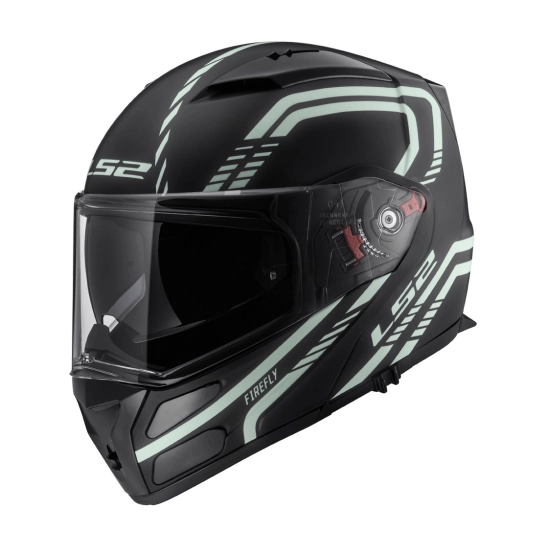 Helma Helma LS2 FF324 METRO FIREFLY Matt Black, FOG FIGHTER (PINLOCK)