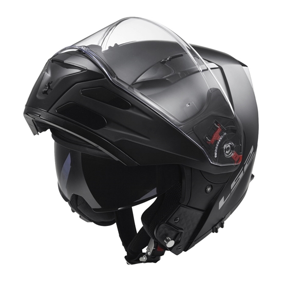 Helma LS2 FF324 METRO SOLID matt black, FOG FIGHTER (PINLOCK)