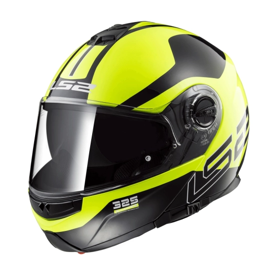 Helma LS2 FF325 STROBE ZONE HI-VIS yellow black