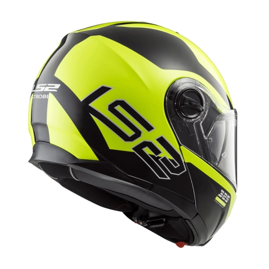 Helma LS2 FF325 STROBE ZONE HI-VIS yellow black