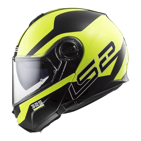 Helma LS2 FF325 STROBE ZONE HI-VIS yellow black