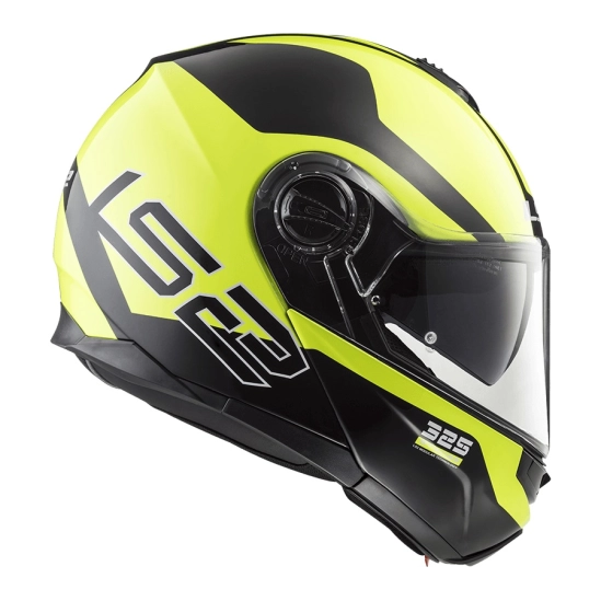 Helma LS2 FF325 STROBE ZONE HI-VIS yellow black