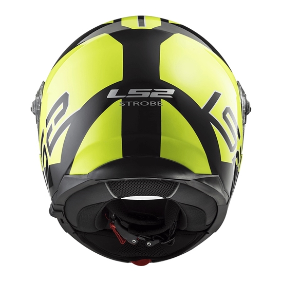 Helma LS2 FF325 STROBE ZONE HI-VIS yellow black