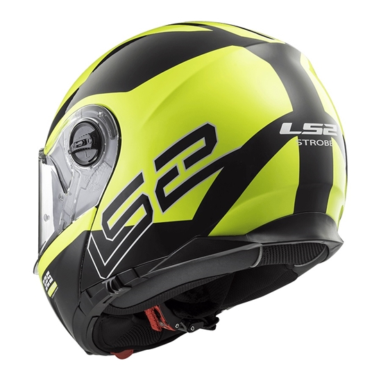 Helma LS2 FF325 STROBE ZONE HI-VIS yellow black