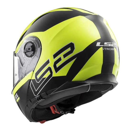 Helma LS2 FF325 STROBE ZONE HI-VIS yellow black