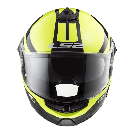 Helma LS2 FF325 STROBE ZONE HI-VIS yellow black