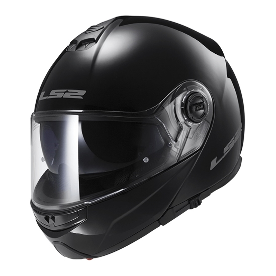Helma LS2 FF325 STROBE SOLID gloss black