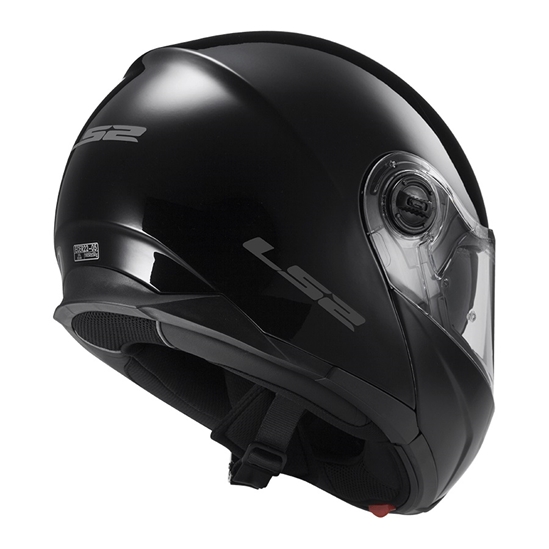Helma LS2 FF325 STROBE SOLID gloss black