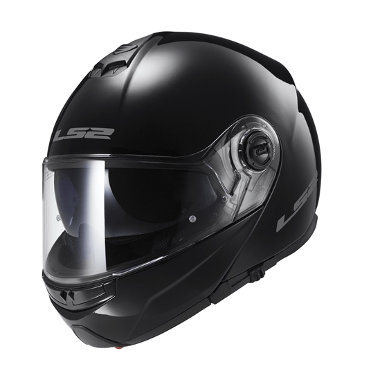 Helma LS2 FF325 STROBE SOLID gloss black