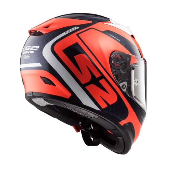 Helma LS2 FF323 ARROW C EVO STING BLUE FLUO ORANGE