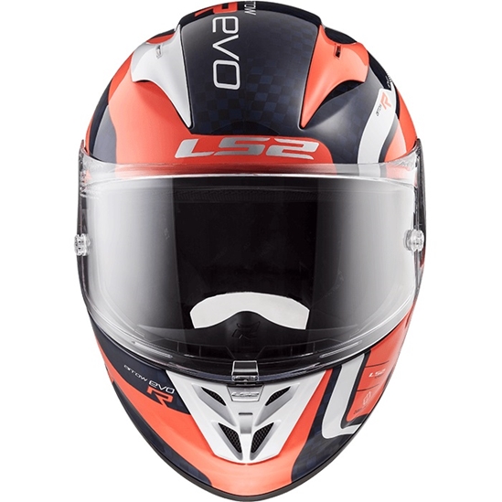 Helma LS2 FF323 ARROW C EVO STING BLUE FLUO ORANGE