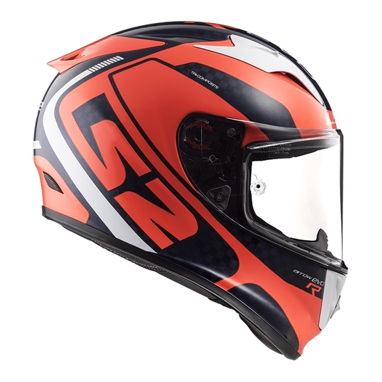 Helma LS2 FF323 ARROW C EVO STING BLUE FLUO ORANGE