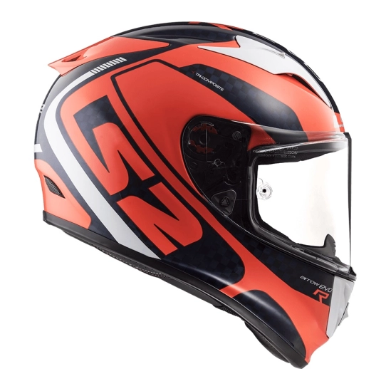 Helma LS2 FF323 ARROW C EVO STING BLUE FLUO ORANGE