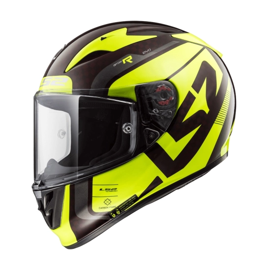 Helma LS2 FF323 ARROW C EVO STING WINEBERRY H-V YELLOW