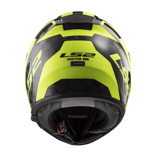 Helma LS2 FF397 VECTOR C SHINE Carbon, H-V Yellow