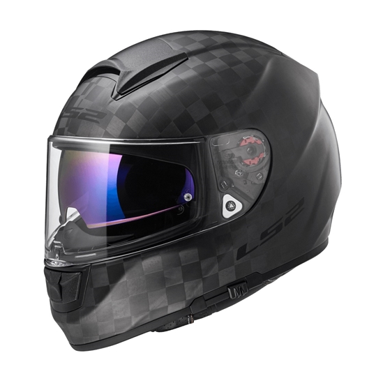 Helma LS2 FF397 VECTOR SOLID Matt Black Carbon