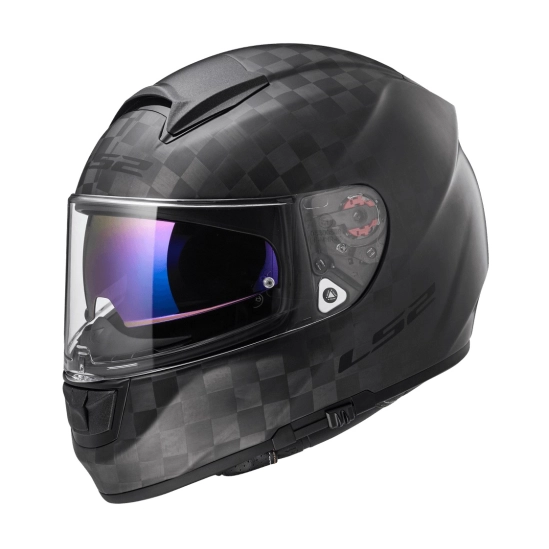 Helma LS2 FF397 VECTOR SOLID Matt Black Carbon