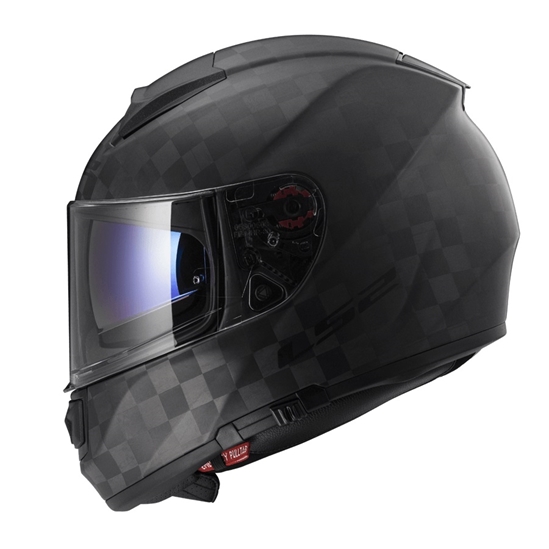 Helma LS2 FF397 VECTOR SOLID Matt Black Carbon