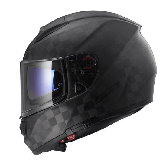 Helma LS2 FF397 VECTOR SOLID Matt Black Carbon