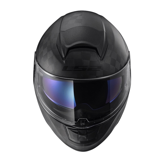 Helma LS2 FF397 VECTOR SOLID Matt Black Carbon