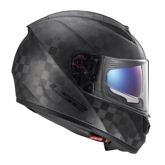 Helma LS2 FF397 VECTOR SOLID Matt Black Carbon