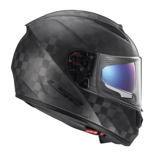 Helma LS2 FF397 VECTOR SOLID Matt Black Carbon