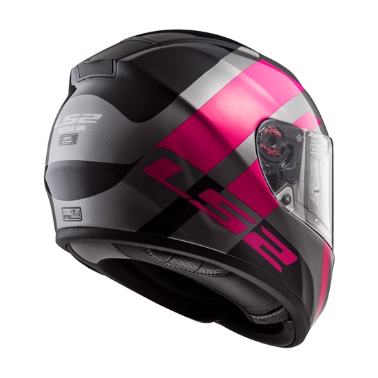 Helma LS2 FF397 TRIDENT Titanium Pink