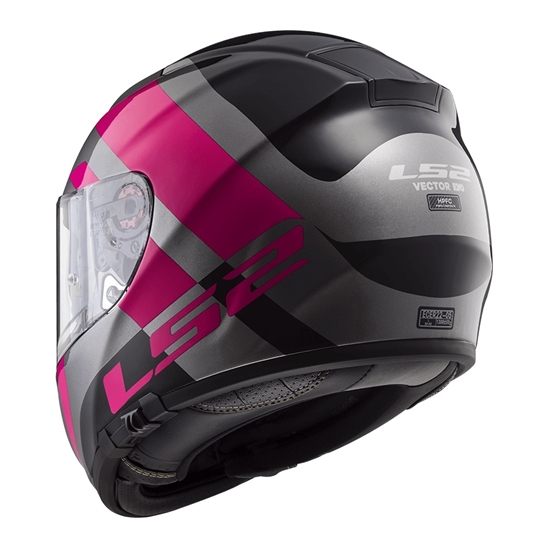 Helma LS2 FF397 TRIDENT Titanium Pink
