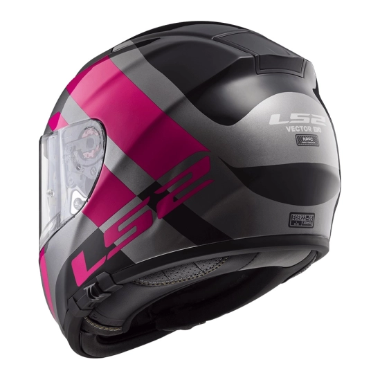 Helma LS2 FF397 TRIDENT Titanium Pink