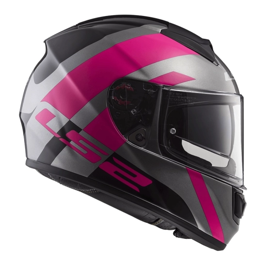 Helma LS2 FF397 TRIDENT Titanium Pink