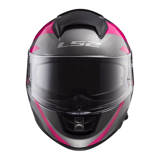 Helma LS2 FF397 TRIDENT Titanium Pink