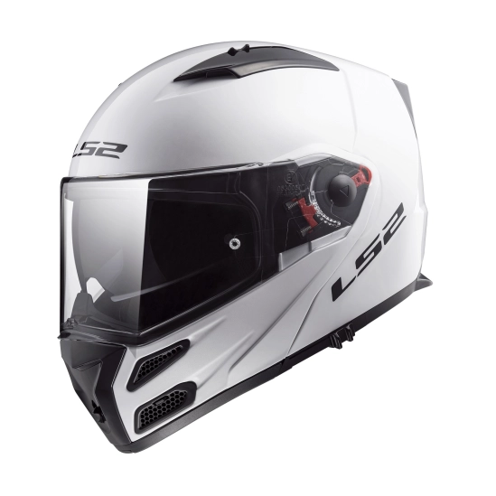 Helma LS2 FF324 METRO Gloss White, FOG FIGHTER (PINLOCK)