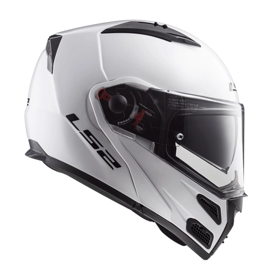 Helma LS2 FF324 METRO Gloss White, FOG FIGHTER (PINLOCK)