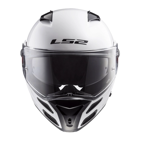 Helma LS2 FF324 METRO Gloss White, FOG FIGHTER (PINLOCK)