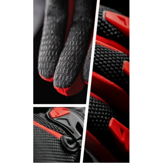 Dětské motokrosové rukavice YOUTH SPECTRUM S8Y OFFROAD GLOVES BLACK vel. M