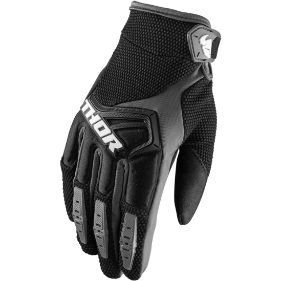 Dětské motokrosové rukavice YOUTH SPECTRUM S8Y OFFROAD GLOVES BLACK vel. M