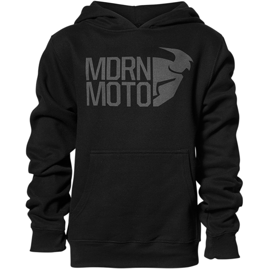 Dětská mikina YOUTH MODERN MOTO S8Y HOODY BLACK vel. M