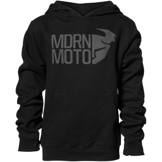 Dětská mikina YOUTH MODERN MOTO S8Y HOODY BLACK vel. M