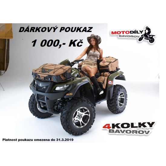 Dárkový poukaz 1 000,-                                                                                                                                                                                                                                    