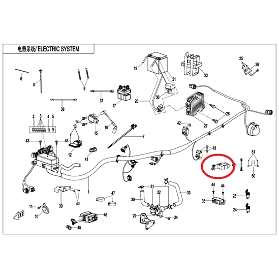 Řídící jednotka světel přívěsu X520                                                                                                                                                                                                                       