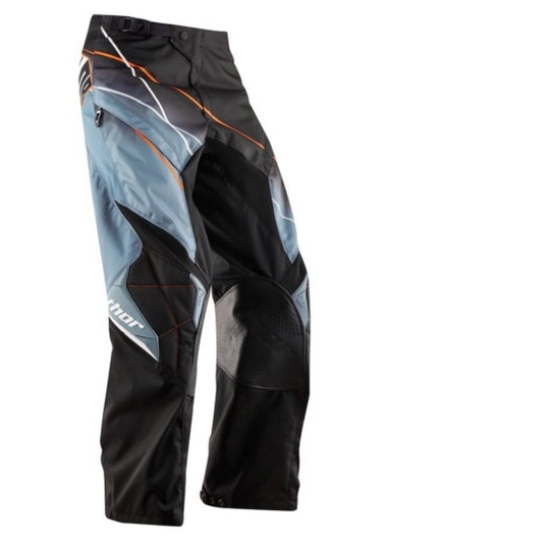 Kalhoty THOR S5 černo-ocelová - 38                                                                                                                                                                                                                        
