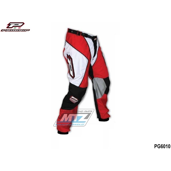 Kalhoty Progrip na čtyřkolku/motocykl červené - 32                                                                                                                                                                                                        