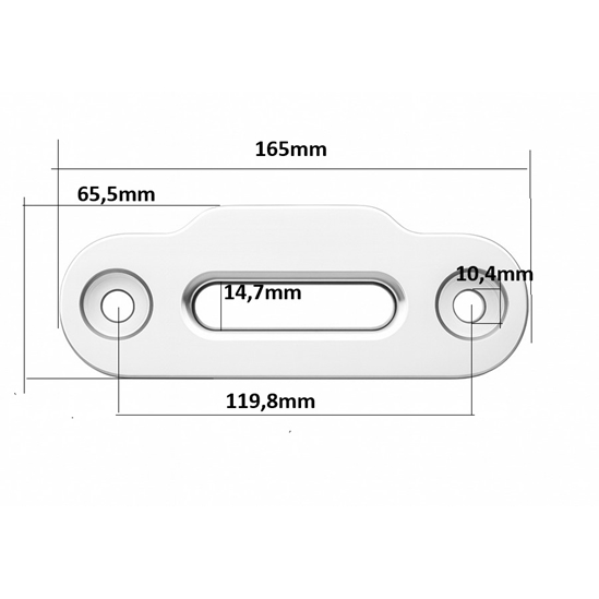 Průvlak lana pro naviják ATV, y, model 2023, Dragon Winch                                                                                                                                                                                                 
