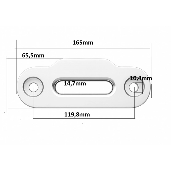Průvlak lana pro naviják ATV, y, model 2023, Dragon Winch                                                                                                                                                                                                 
