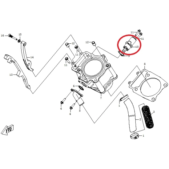 Napínák rozv. řetízku Gladiator                                                                                                                                                                                                                           
