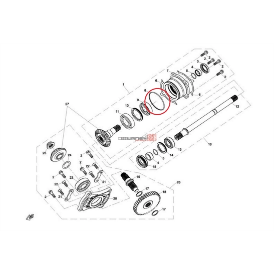 O-kroužek převodovka CFMOTO                                                                                                                                                                                                                               