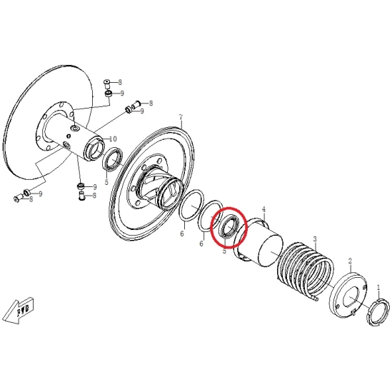 Gufero- Variator CFMOTO                                                                                                                                                                                                                                   