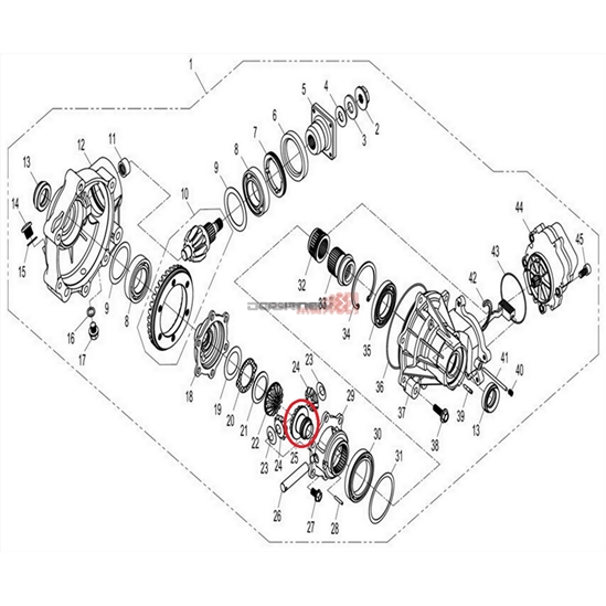 Kužel -hnací převodový kužel- CFMOTO                                                                                                                                                                                                                      